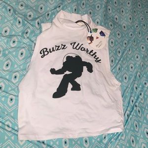 Forever 21 x Disney Pixar Turtleneck Crop Top Crop